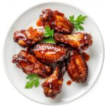 BBQ Chickenwingsplatte